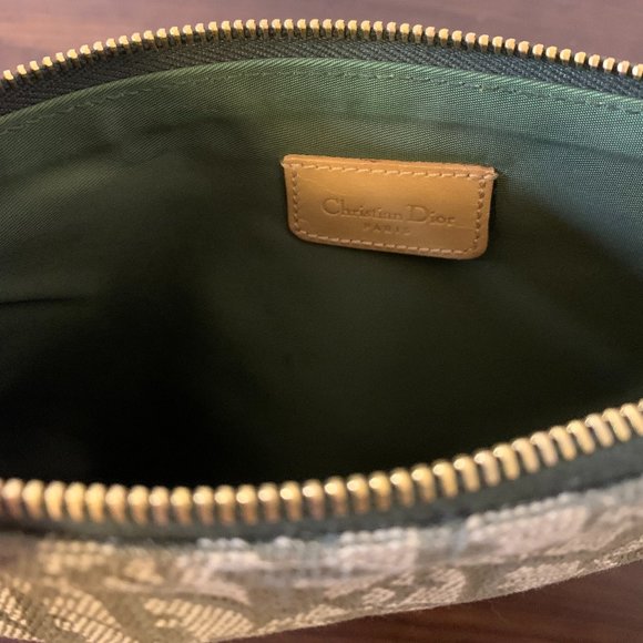 Dior Green Oblique Canvas Mini Saddle - Picture 8 of 8
